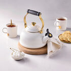 Whistling Teakettle Gold KnobWhite image number 5